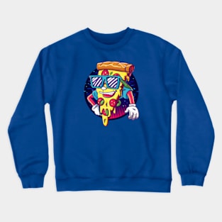 Rad Pizza Dude Crewneck Sweatshirt